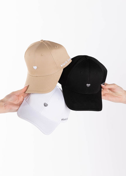 Heart Icon Baseball Cap - Beige