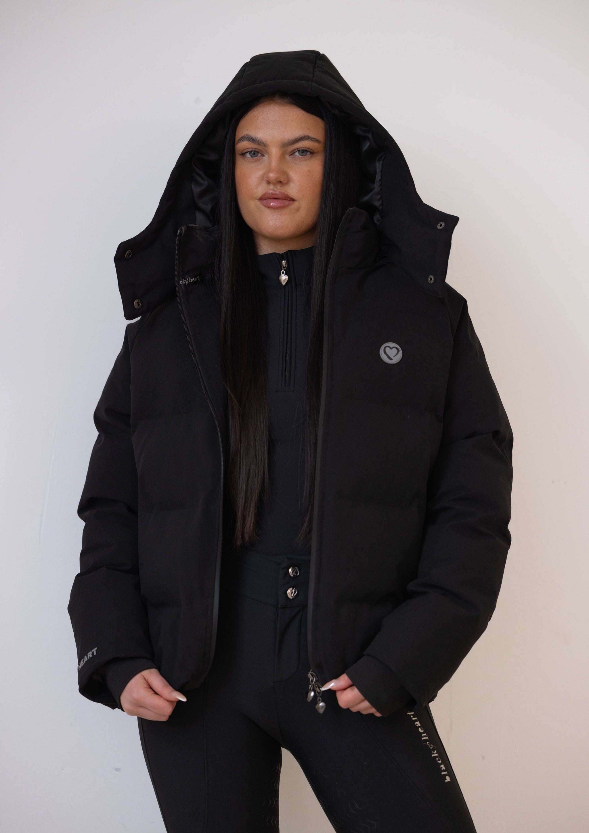 Gold Chain Marc Jacobs Puffer Women's Down Jacket Water-resistant