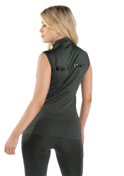 Sleeveless Base Layer - Forest Green