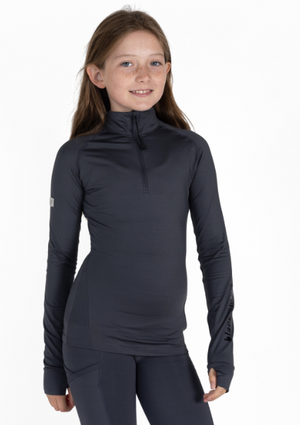 Junior Base Layer - Charcoal