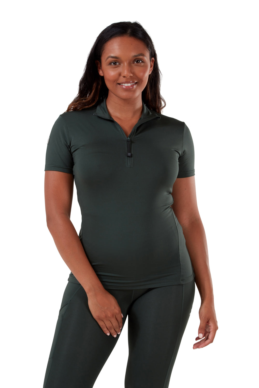 Short Sleeve Base Layer - Forest Green