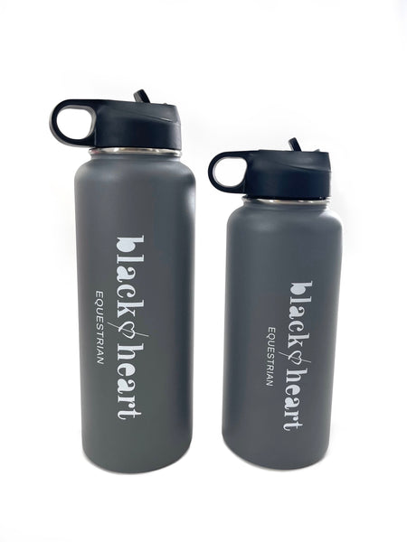 Insulated Stainless Steel Water Flask - Grey Large